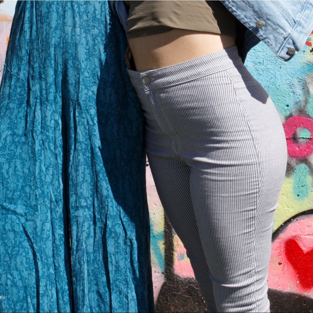Free people striped pants